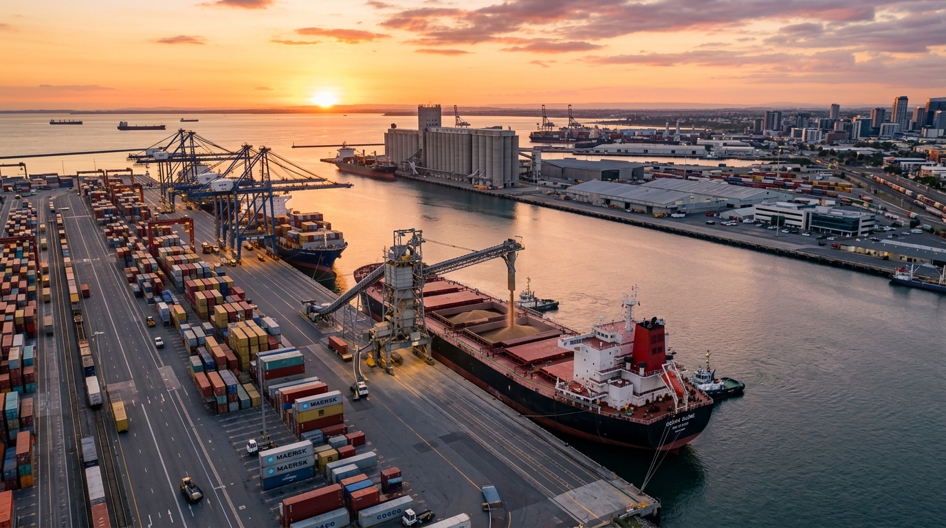 Global Port Logistics & Commodity Shipping